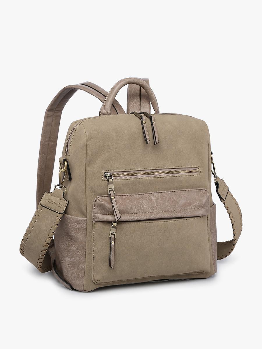 Suede Backpack