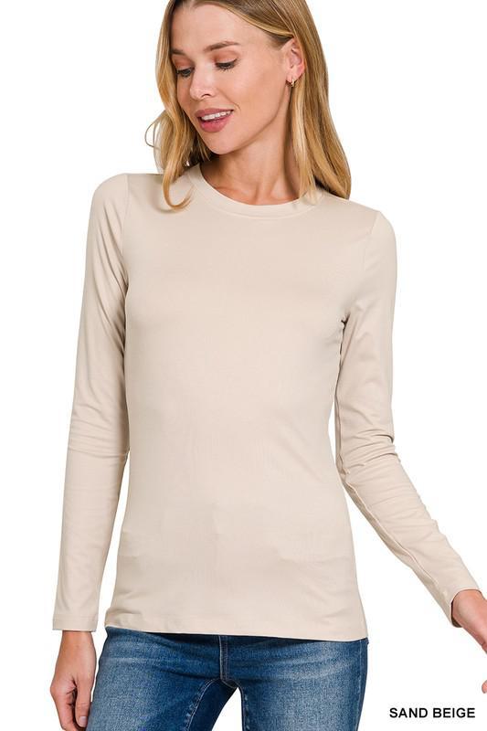 MICROFIBER LONG SLEEVE SHIRT