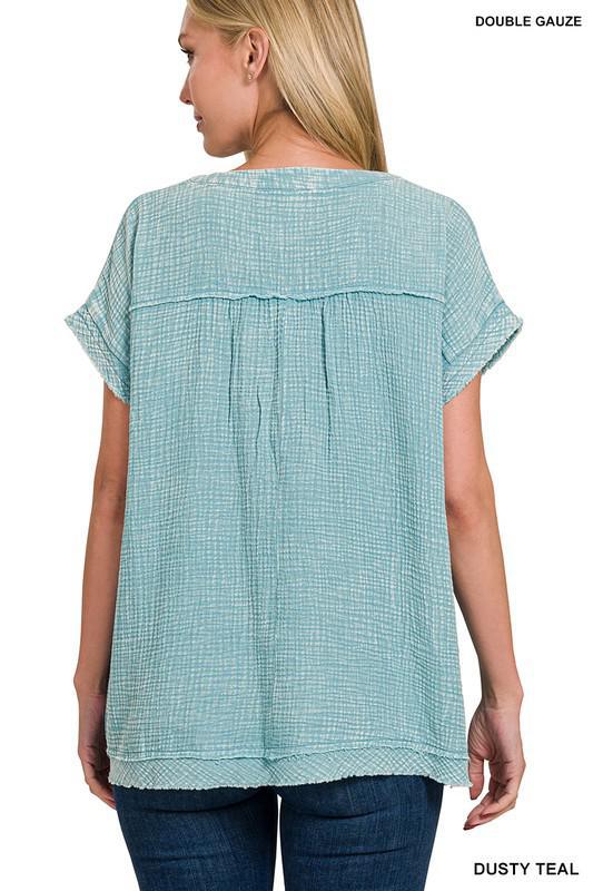 Gauze Short Sleeve