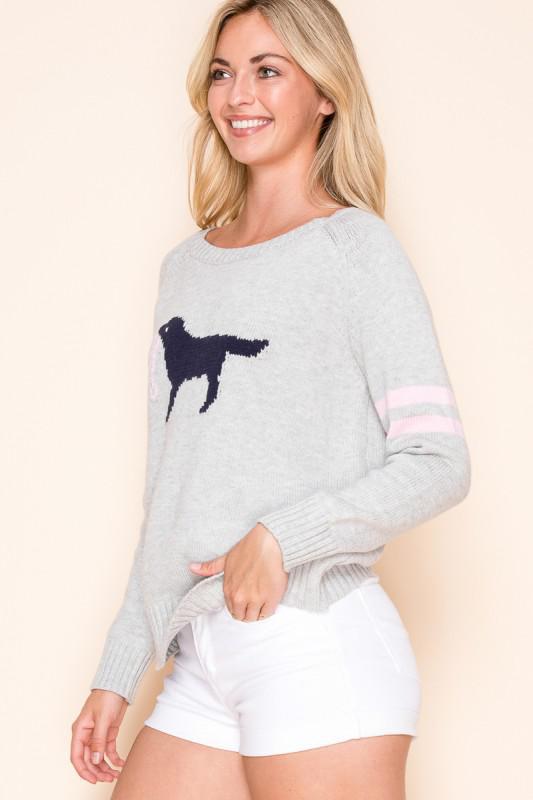 Dog Walking Sweater Top