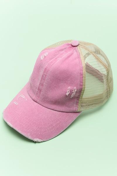 Mesh Back Baseball Cap