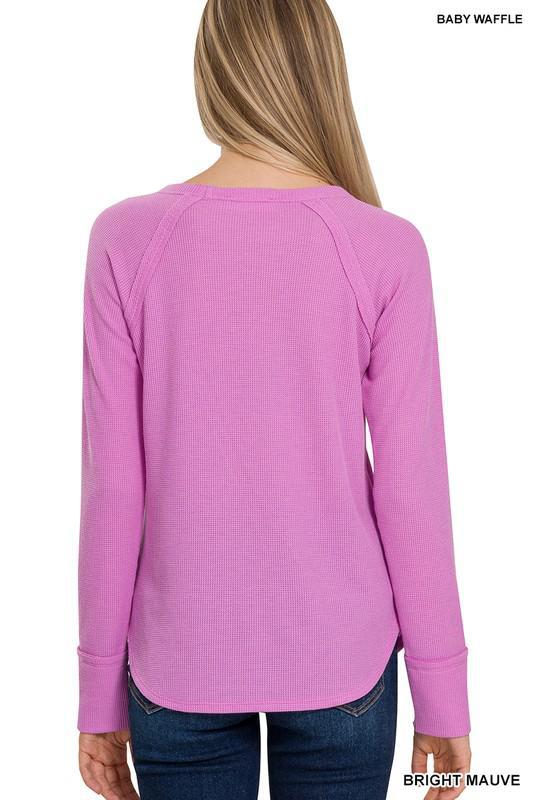 Baby Waffle Long Sleeve Top