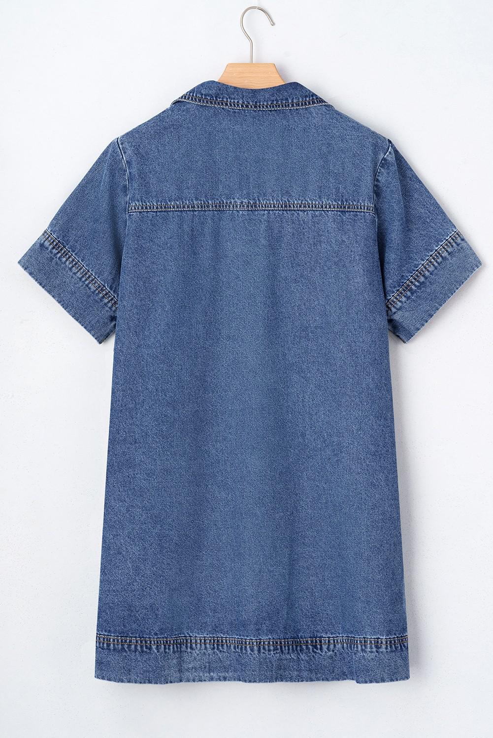 Denim Mini Dress