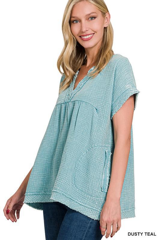 Gauze Short Sleeve