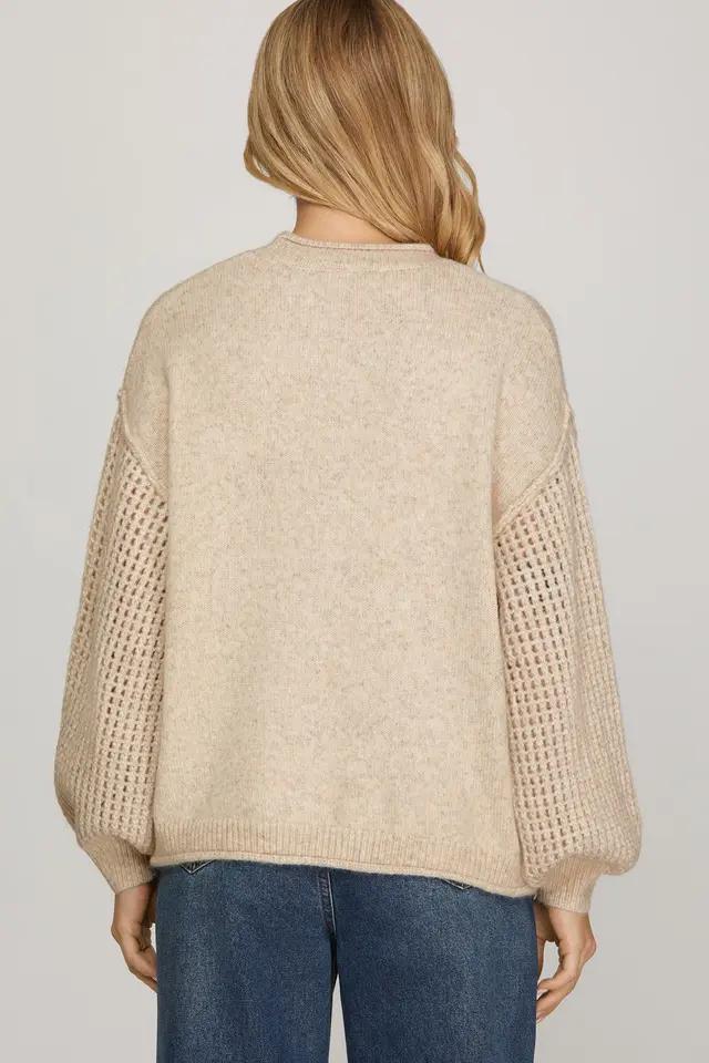 Long Sleeve Crew Neck Sweater