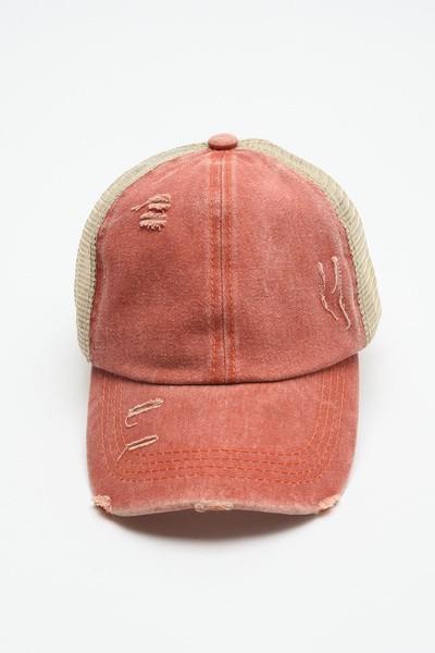 Mesh Back Baseball Cap