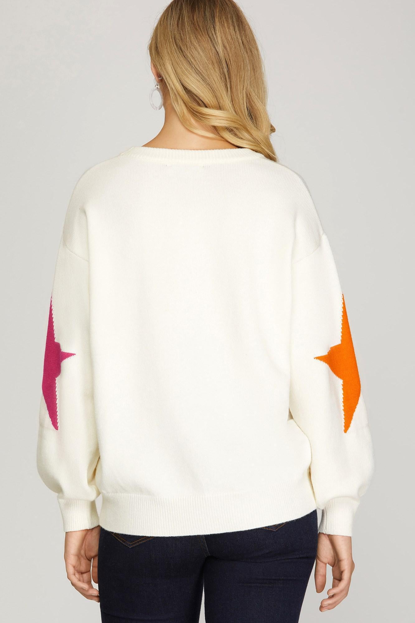 Star Patterned Sweater