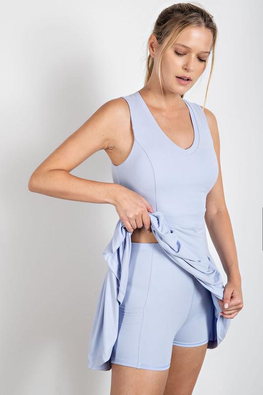 v-neck golf outfit