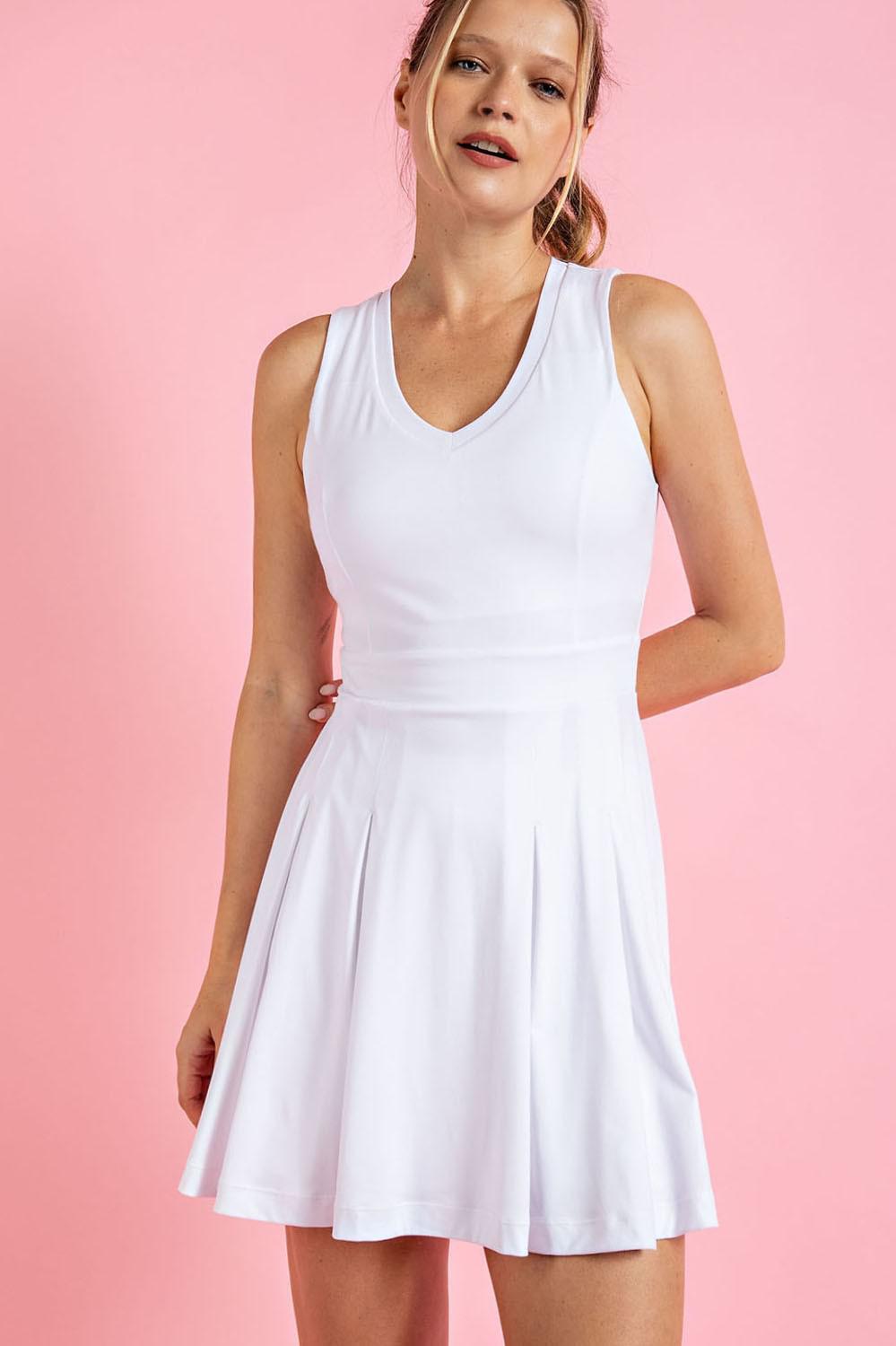v-neck golf outfit