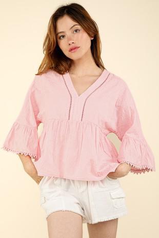 Embroidery top