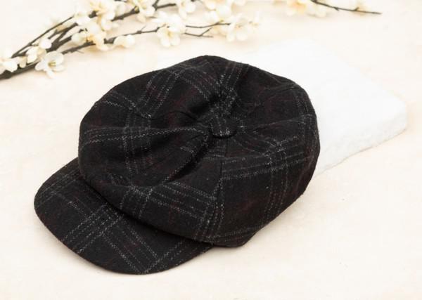 Plaid Newsboy Cap