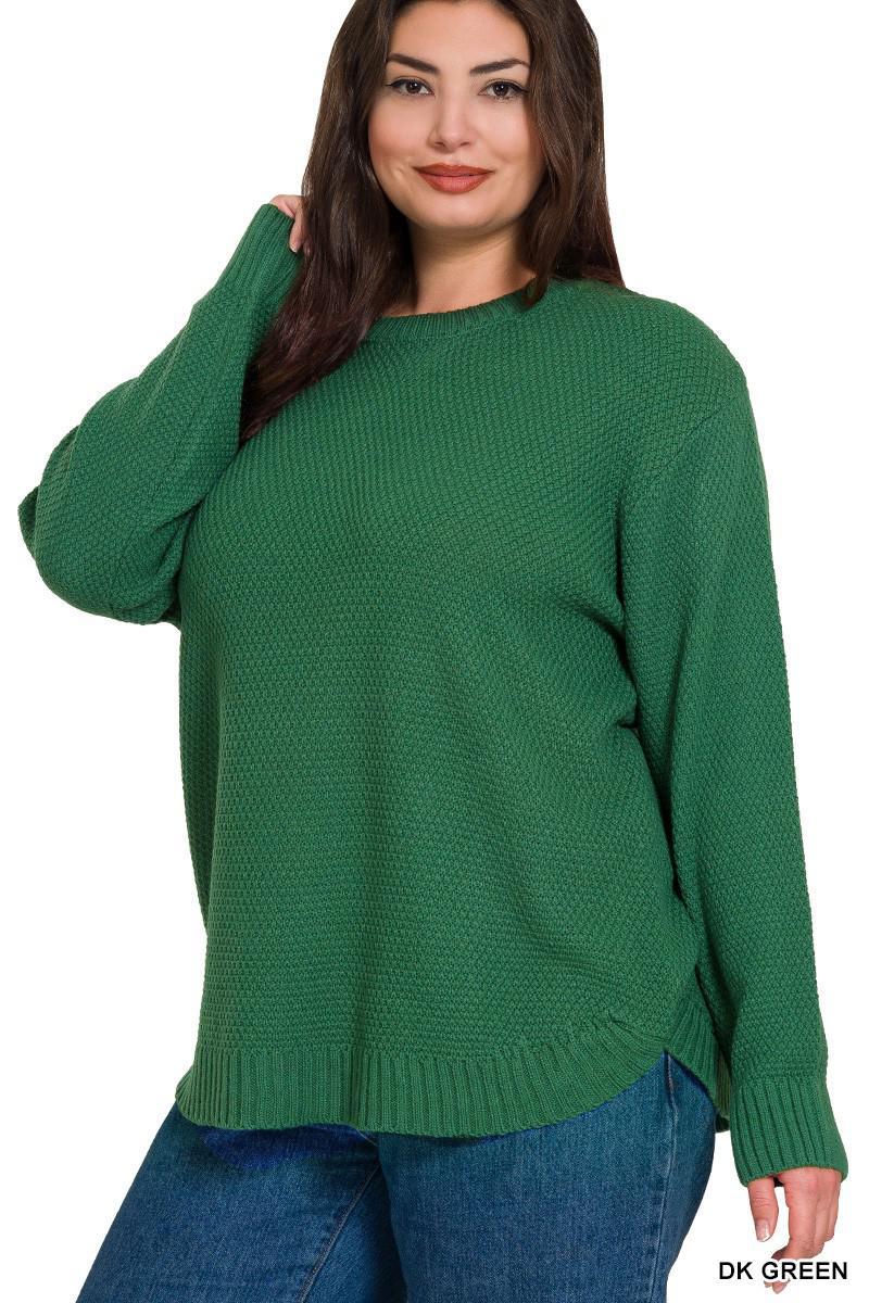 Basic Green Sweater