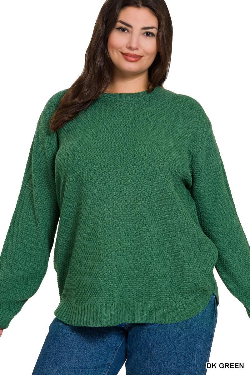 Basic Green Sweater