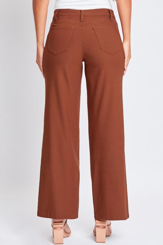 High Rise Wide Leg Pant