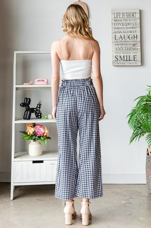 PLAID CULOTTES