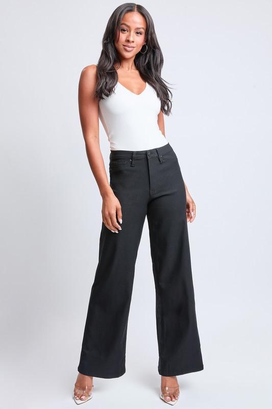 High Rise Wide Leg Pant