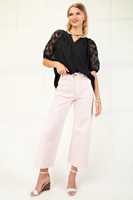 Ankle Cropped Summer Pants