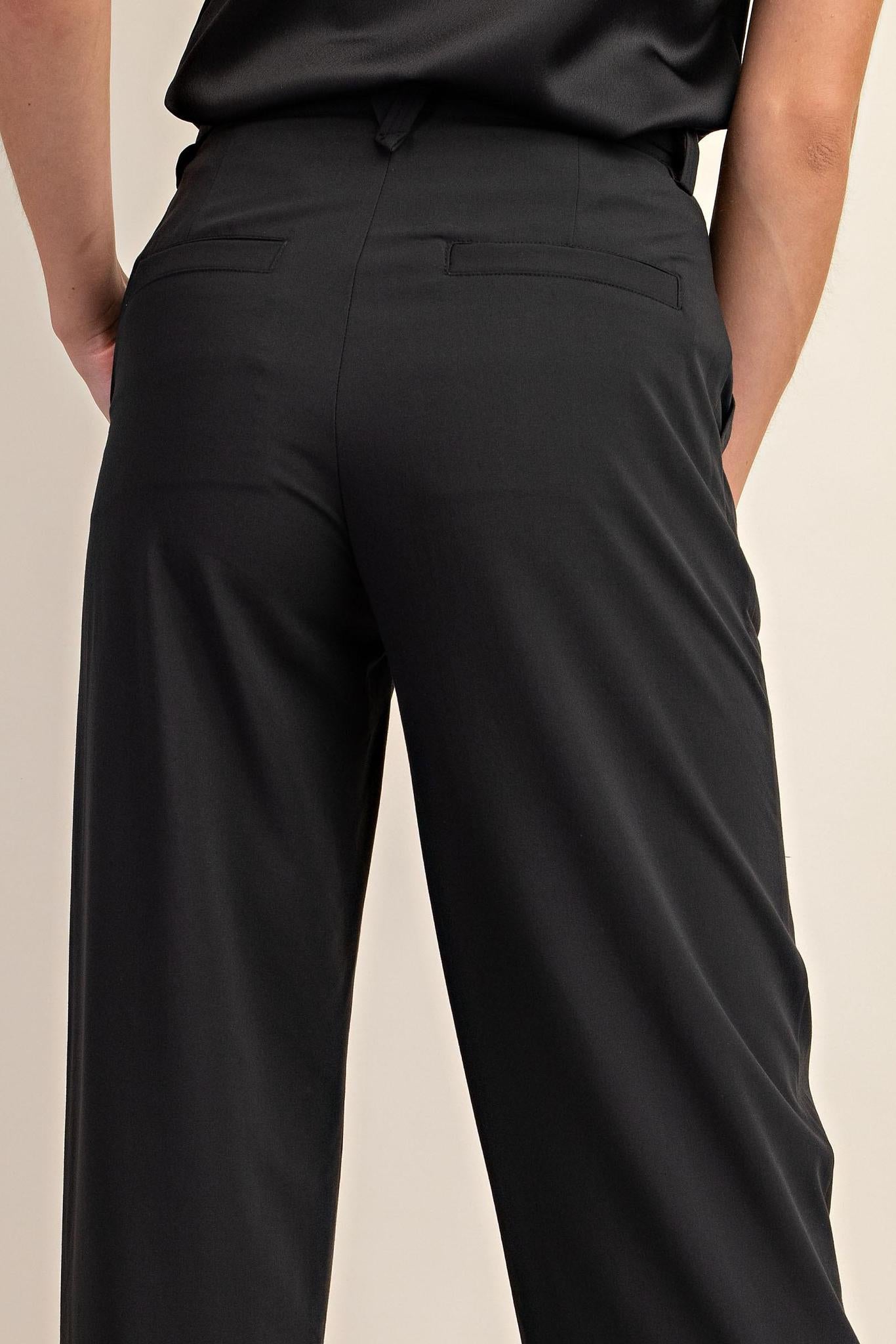 Tailored Pants with Side Pockets