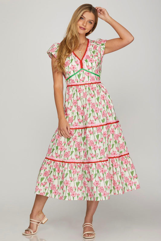 Pink Petal Dress