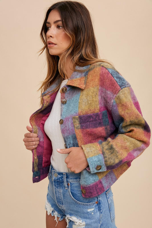 MULTICOLOR LOOSE FIT JACKET