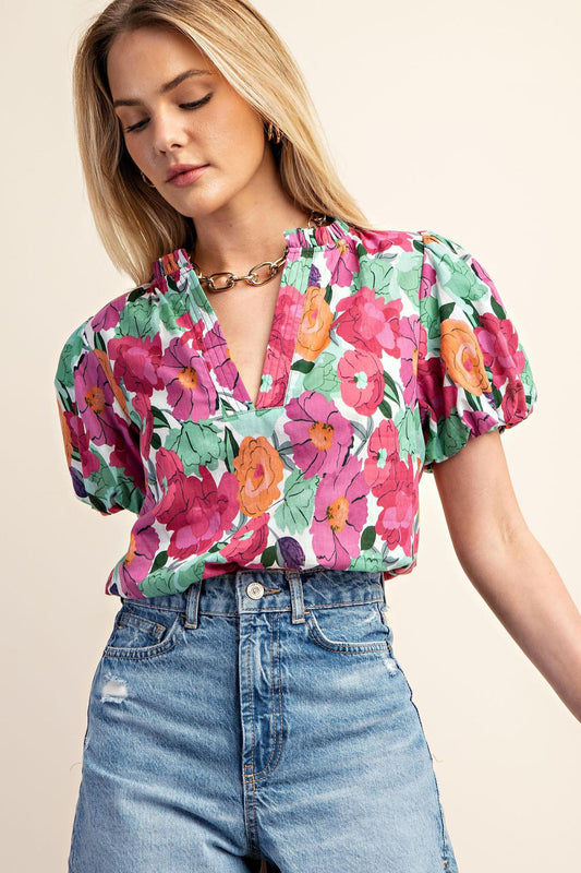 Vibrant Blouse