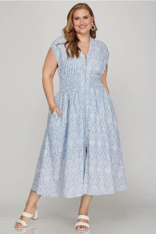 Drop Shoulder Dress