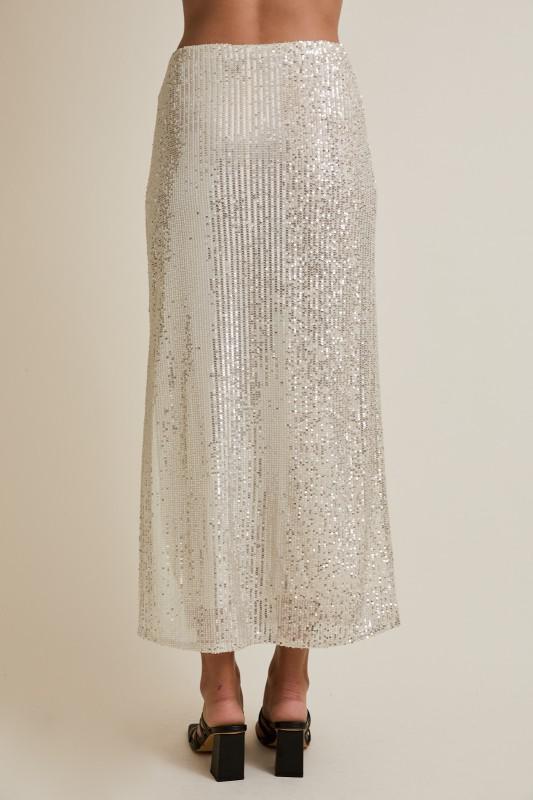 Sequins Maxi Skirt