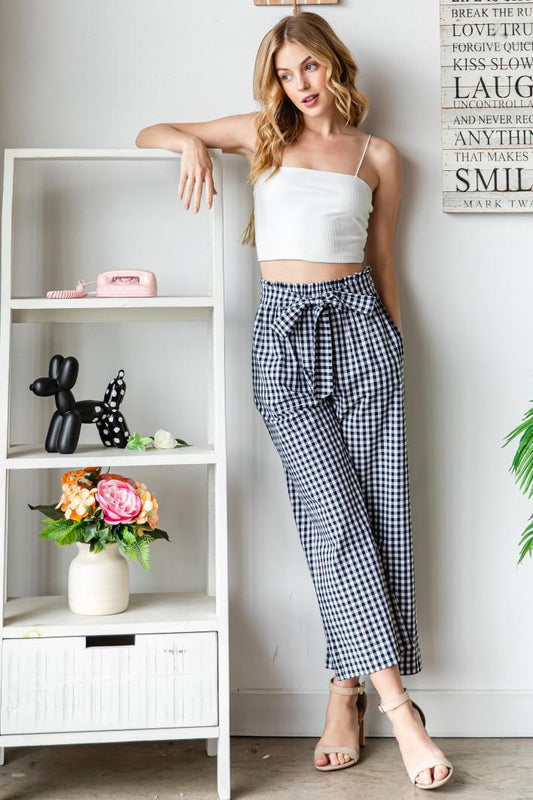 PLAID CULOTTES