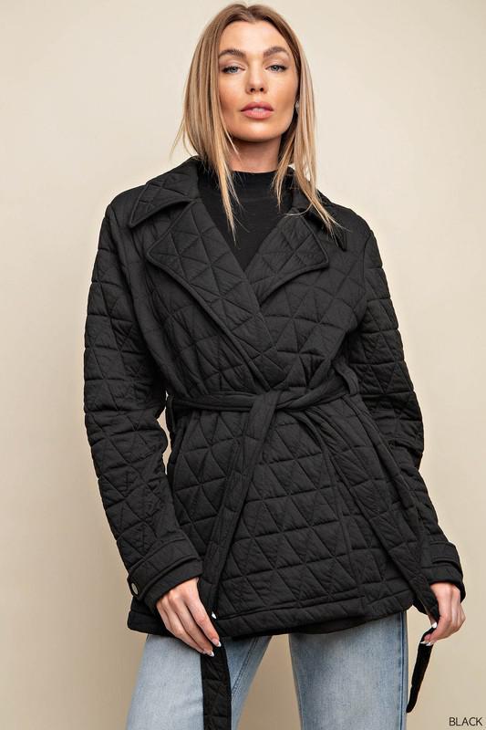 Quilted Fabric Jacket