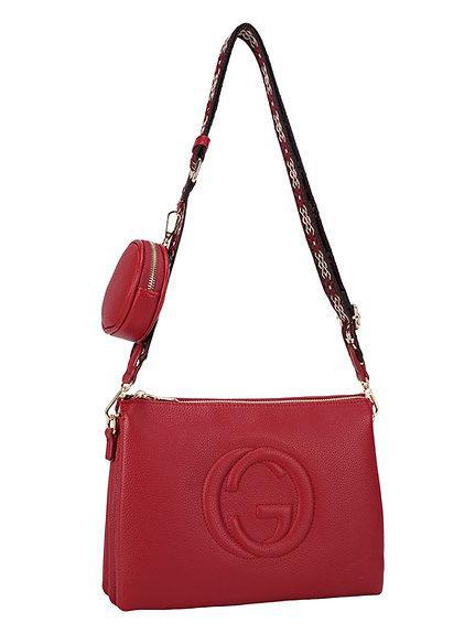 Multi-Pocket Crossbody Purse