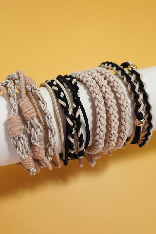 Knot Bracelet Hair Ties