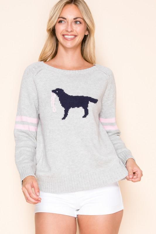 Dog Walking Sweater Top