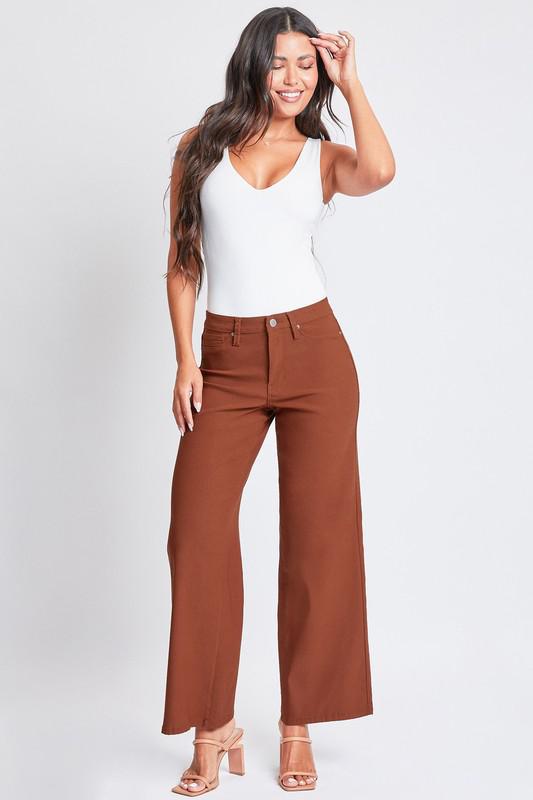 High Rise Wide Leg Pant