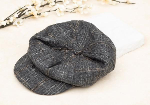Plaid Newsboy Cap
