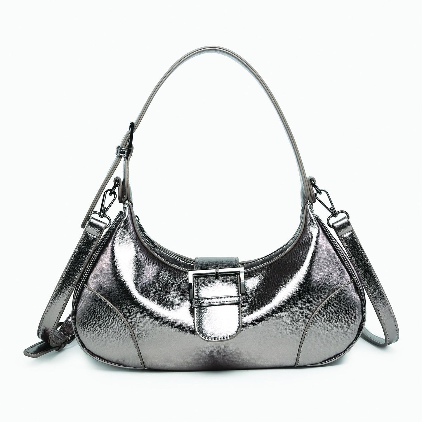 Buckle Shaped Shoulder Bag/Crossbody