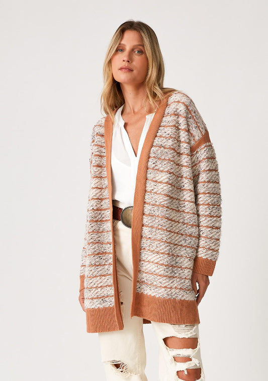 Speckled Loop Cardigan